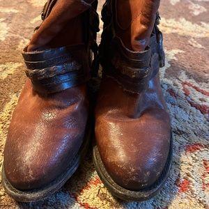 Women’s Freebird high heeled booties size 8